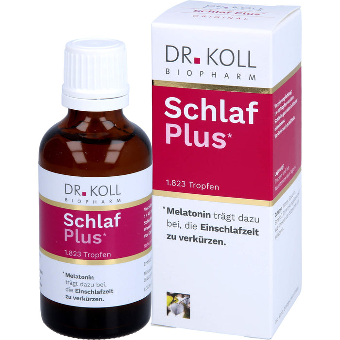 Schlaf Plus Dr.Koll Gemmo Silberlinde Melatonin, 50 ml TRO