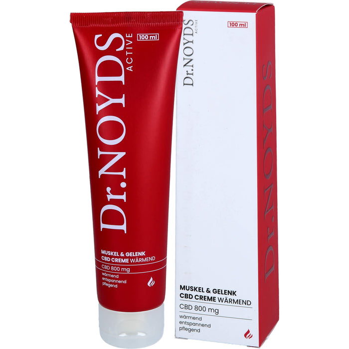 Dr.NOYDS ACTIVE Muskel & Gelenk CBD Creme wärmend, 100 ml CRE