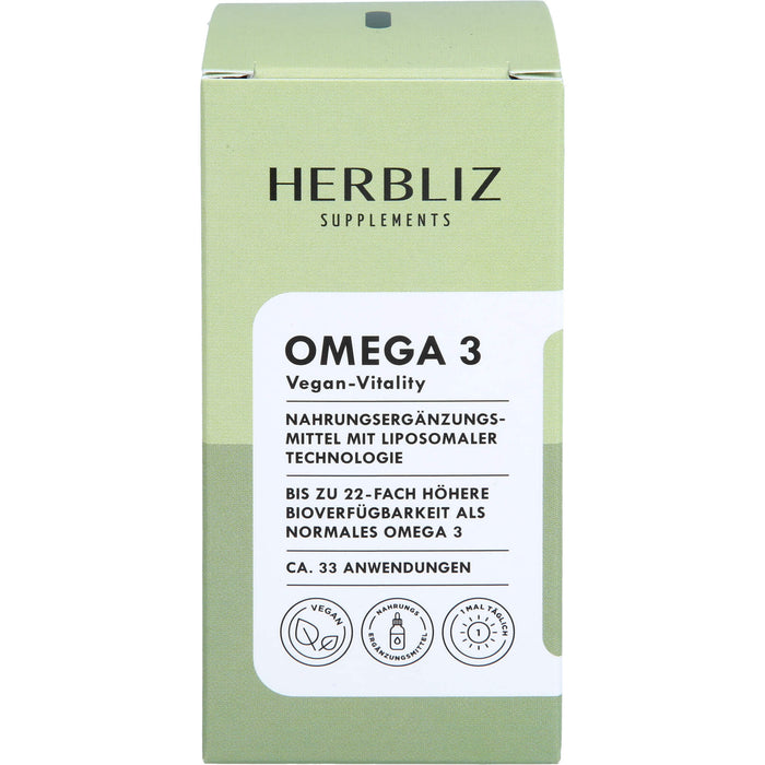 HERBLIZ OMEGA 3 vegan - Balance, 10 ml TRO