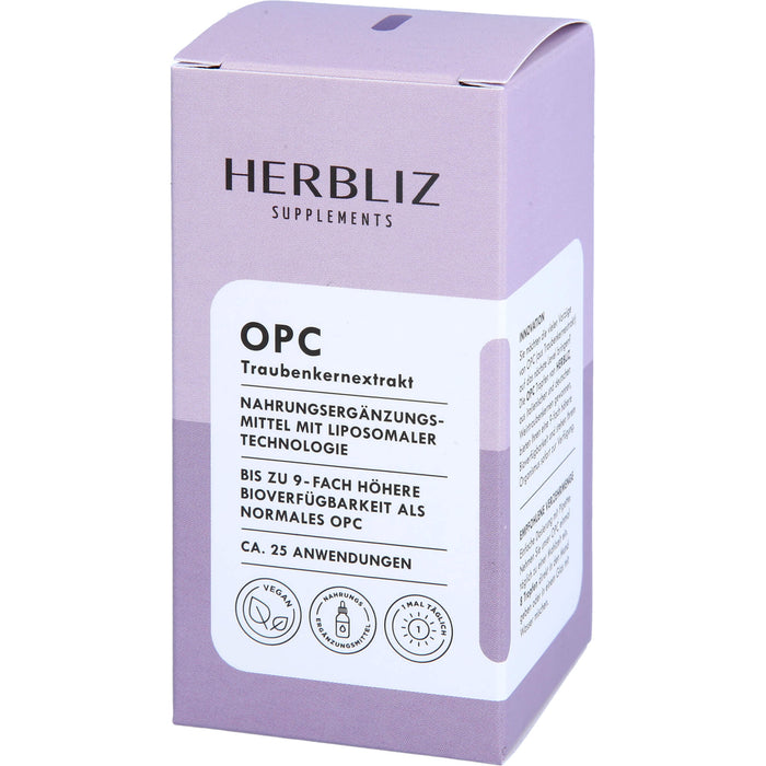 HERBLIZ OPC - Traubenkernextrakt, 10 ml TRO