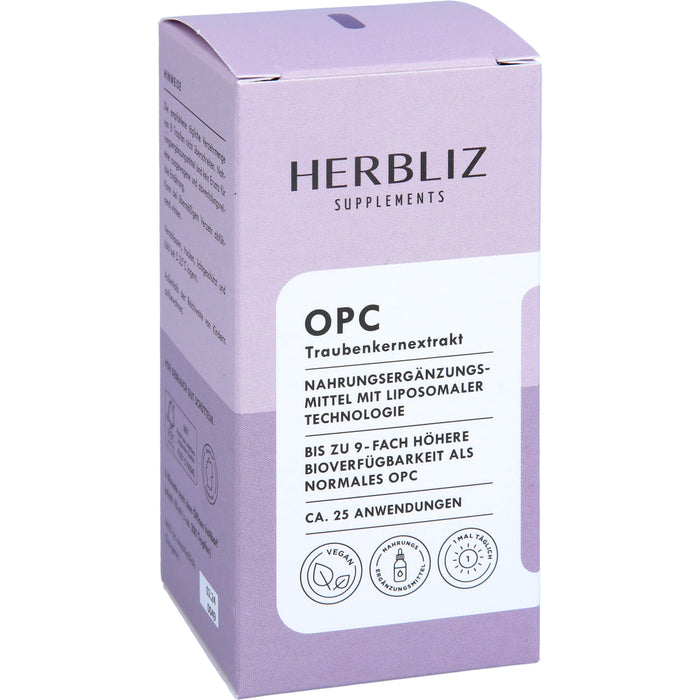 HERBLIZ OPC - Traubenkernextrakt, 10 ml TRO