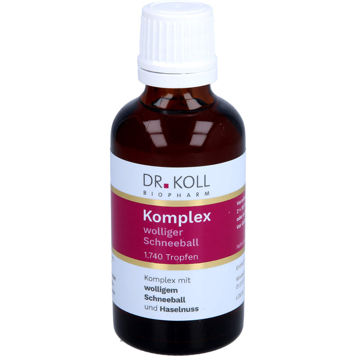 Komplex wolliger Schneeball Haselnuss Dr.Koll, 50 ml TRO