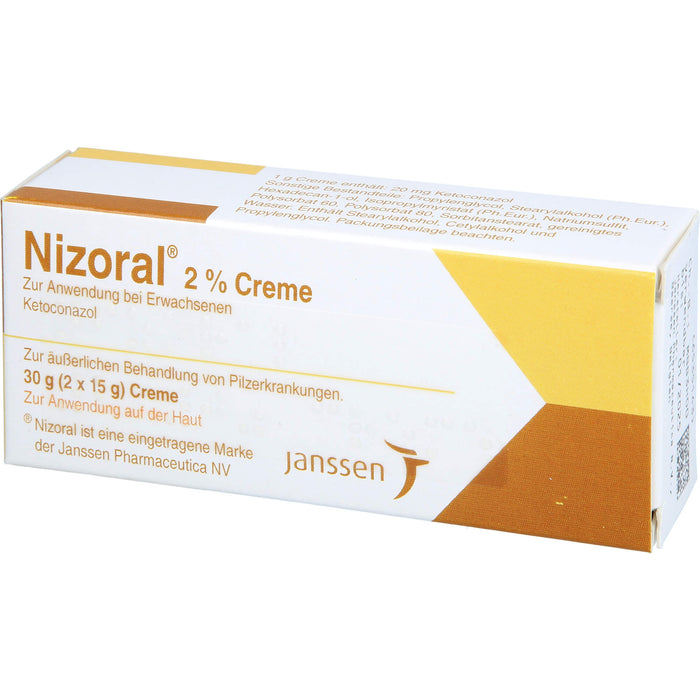 Nizoral 2% kohlpharma Creme bei Pilzerkrankungen, 30 g Creme