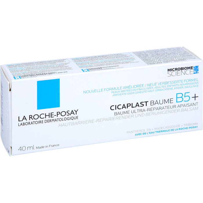 LA ROCHE-POSAY Cicaplast Baume B5+ Hautbarriere-reparierender und beruhigender Balsam, 40 ml Crème