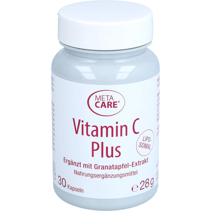 META CARE VITAMIN C PLUS, 30 St KAP