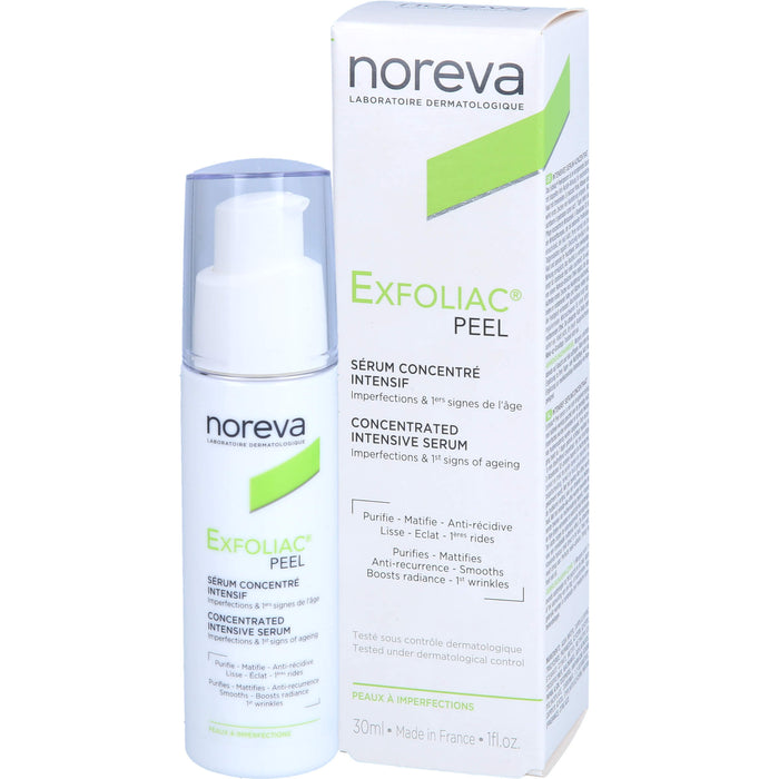 NOREVA EXFOLIAC PEEL KORRIGIERENDES SERUM, 30 ml KON