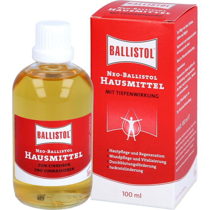 NEO-BALLISTOL Hausmittel Flüssigkeit zum Einreiben, 100 ml Lösung