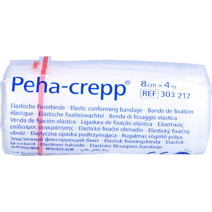 HARTMANN Peha-crepp elastische Fixierbinde 8 cm x 4 m, 1 St. Binde