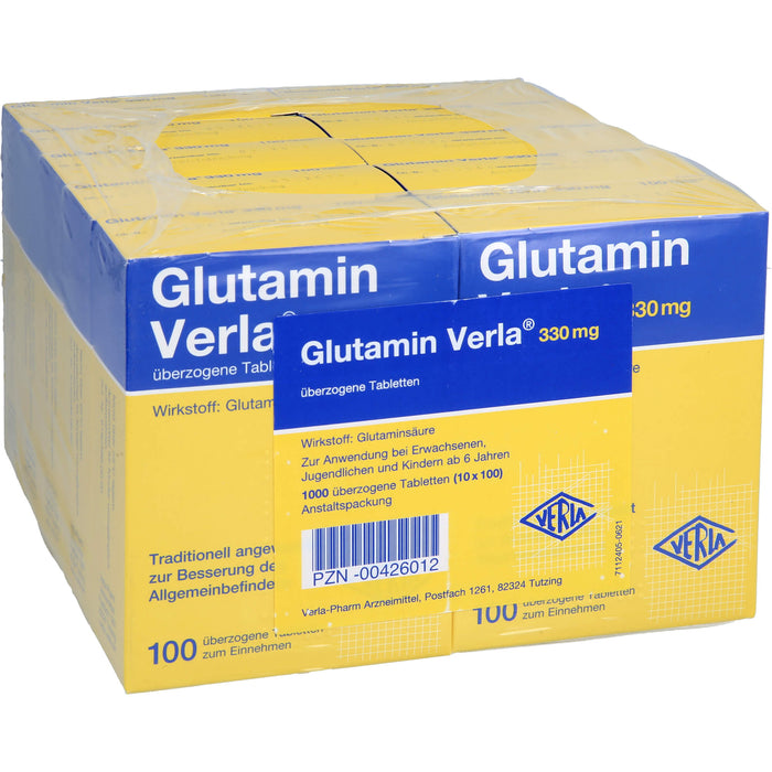 Glutamin Verla Tabletten , 1000 St. Tabletten