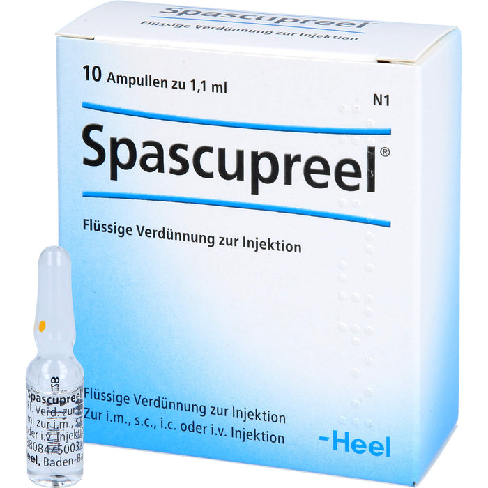 Spascupreel Ampullen, 10 pcs. Ampoules