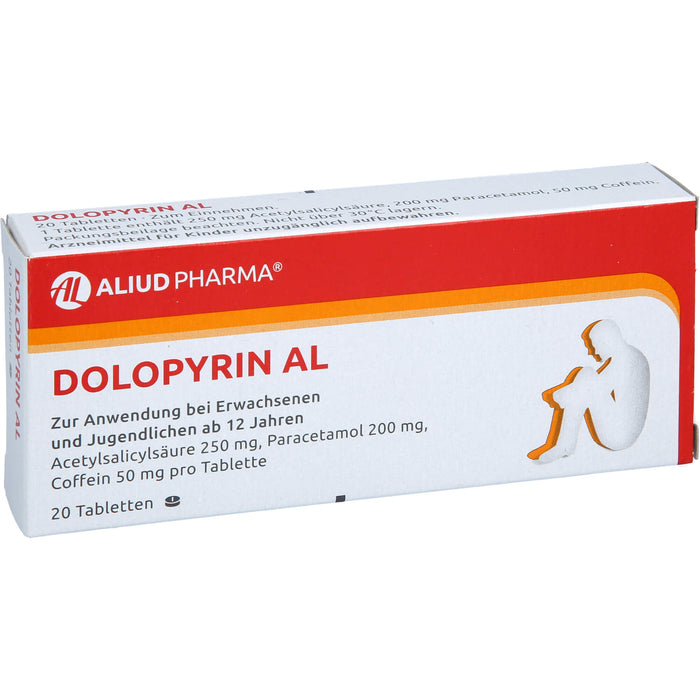 Dolopyrin AL Tabletten, 20 pc Tablettes