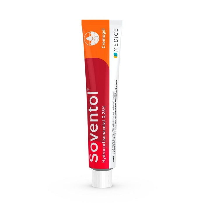 Soventol Hydrocortisonacetat 0,25%, 2,5 mg/g Creme, 50 g Cream