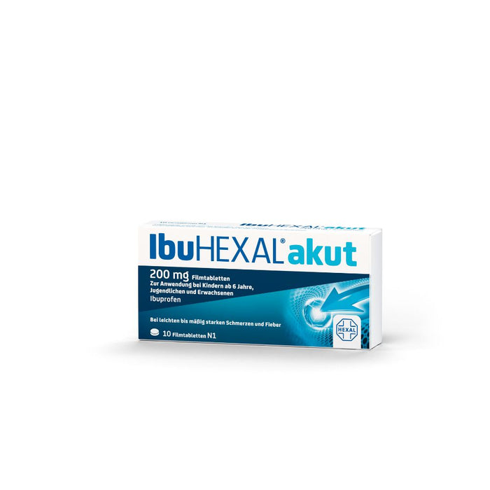 IbuHEXAL akut 200 mg, 10 pc Tablettes