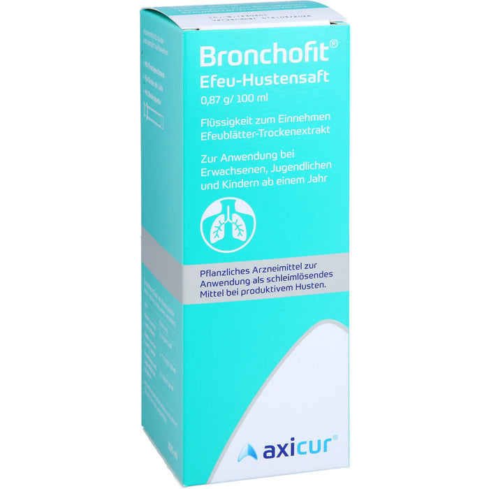 Bronchofit Efeu-Hustensaft, 0,87 g/100 ml, Flüssigkeit zum Einnehmen, 100 ml Solution