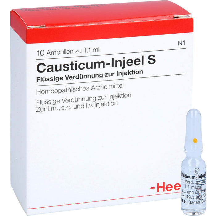 Causticum Injeel S Amp., 10 pc Ampoules