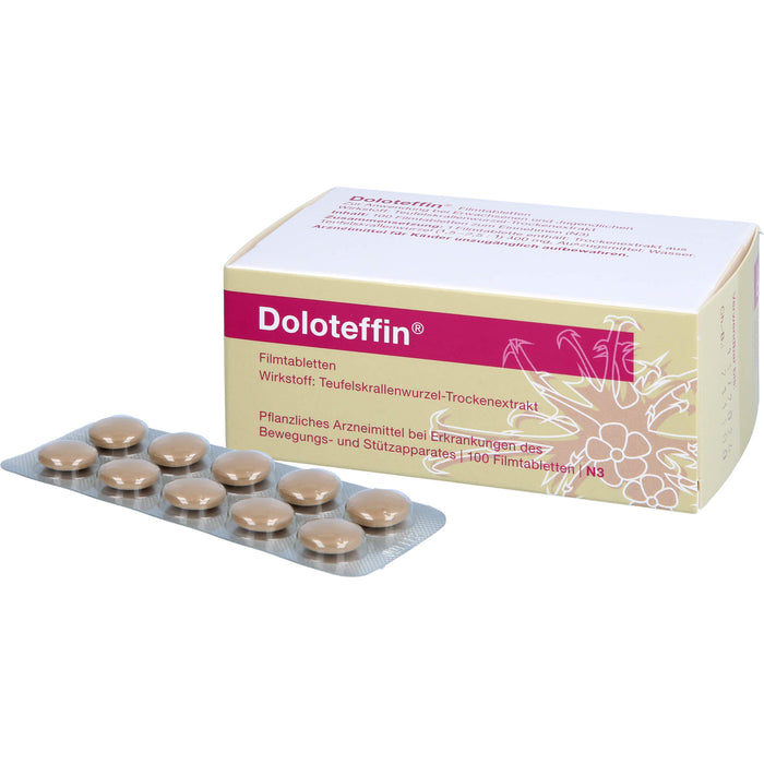 Doloteffin Filmtabletten bei Erkrankungen des Bewegungs- und Stützapparates, 100 pcs. Tablets