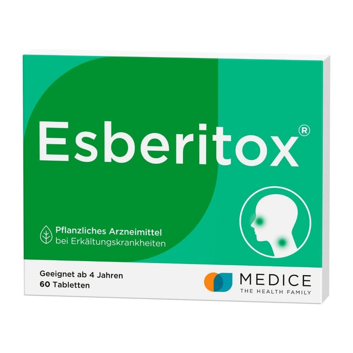 Esberitox Tabletten bei Erkältungskrankheiten, 60 pc Tablettes