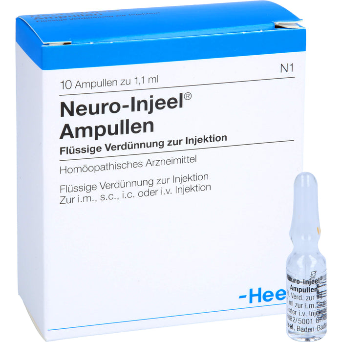 Neuro-Injeel Ampullen, 10 St. Ampullen