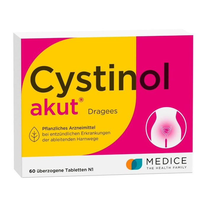 Cystinol akut Dragees bei Harnwegserkrankungen, 60 St. Tabletten