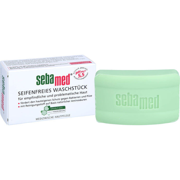 sebamed Seifenfreies Waschstück, 100 g soins du corps