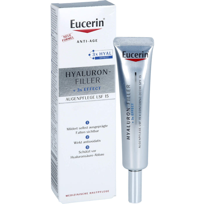 Eucerin Anti-Age Hyaluron-Filler Augenpflege LSF 15, 15 ml Ointment