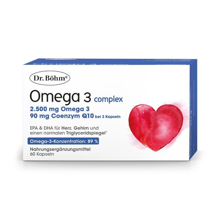 Dr Böhm Omega 3 complex Kapseln, 60 pcs. Capsules