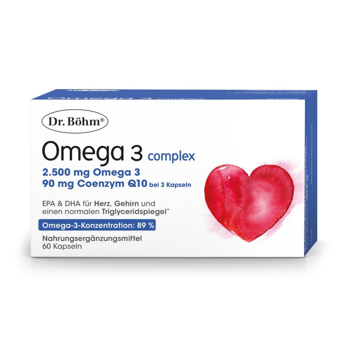 Dr Böhm Omega 3 complex Kapseln, 60 pc Capsules