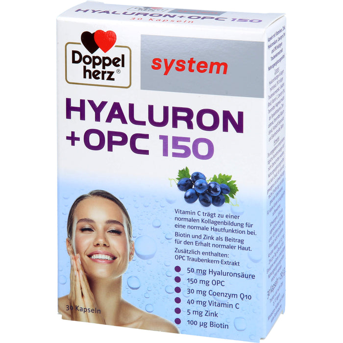 Doppelherz Hyaluron + OPC system, 30 St KAP