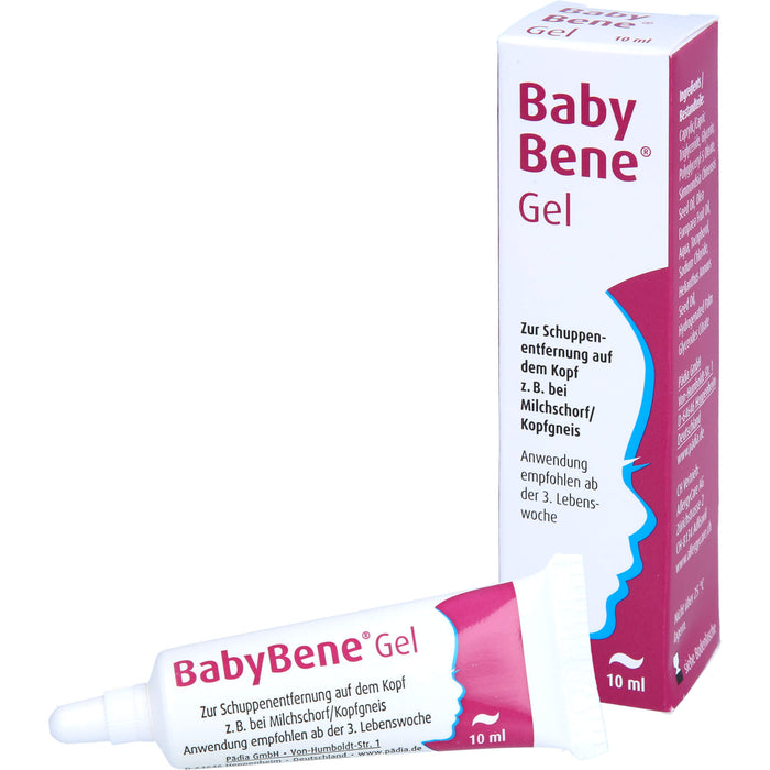 Babybene Gel zur Schuppenentfernung auf dem Kopf, 10 ml Gel