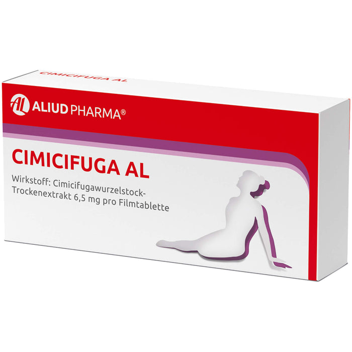 CIMICIFUGA AL Filmtabletten bei Wechseljahresbeschwerden, 60 St. Tabletten