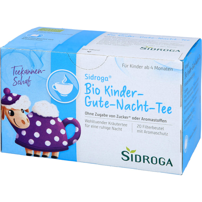 Sidroga Bio Kinder Gute-Nacht-Tee, 20 St. Filterbeutel