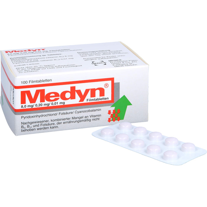 Medyn 8,0 mg/0,20 mg/0,01 mg, Filmtabletten, 100 St. Tabletten