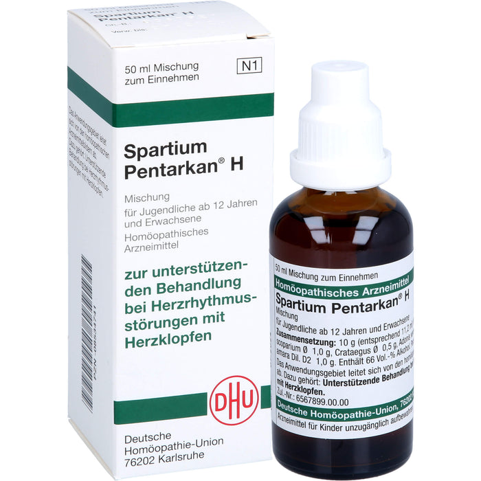 DHU Spartium Pentarkan H Mischung, 50 ml Lösung