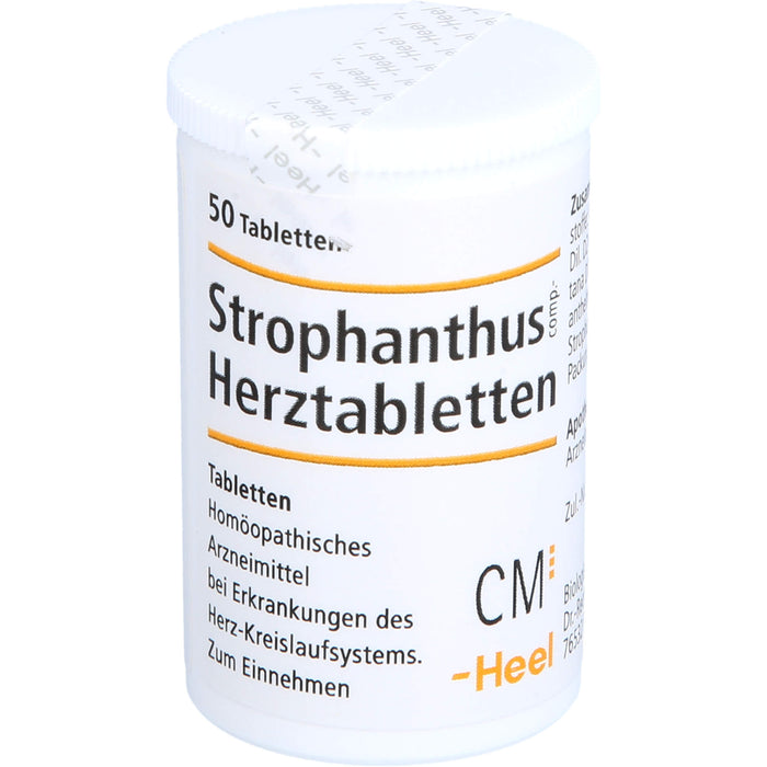 Strophantus comp. Herztabletten Heel, 50 St. Tabletten