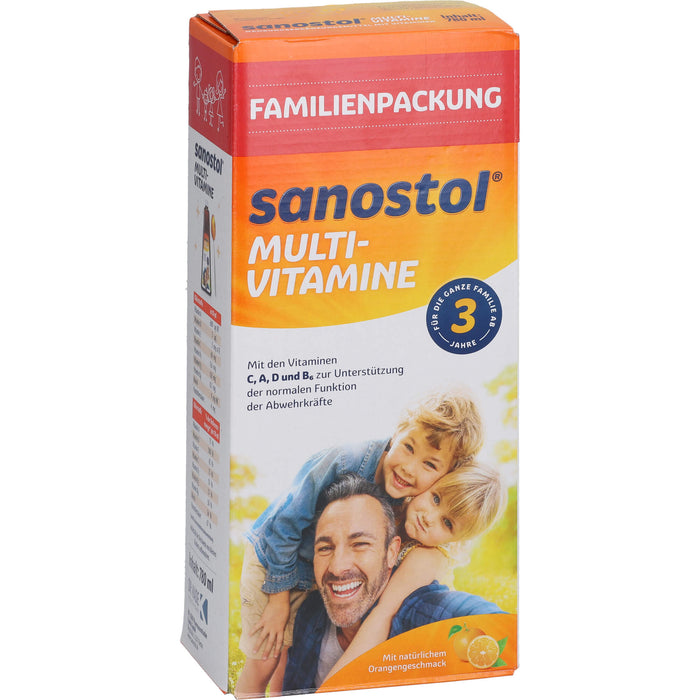 sanostol Multivitamine Familienpackung Saft, 780 ml Solution