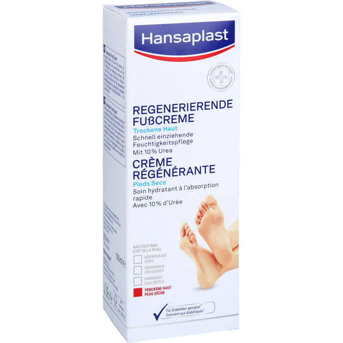 Hansaplast Fußcreme 10% Urea, 100 ml CRE