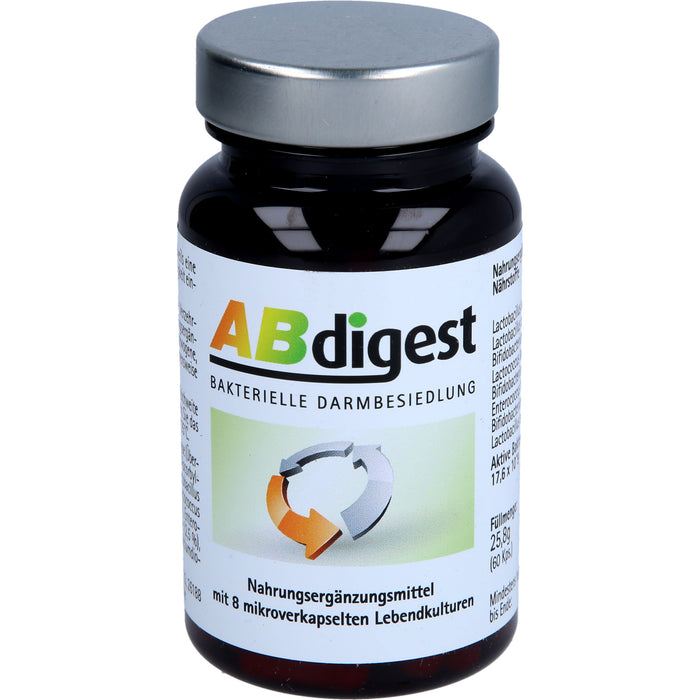 ABdigest Kapseln zur bakteriellen Darmbesiedelung, 60 pc Capsules