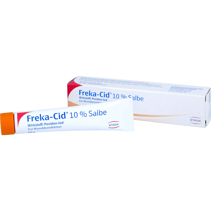 Freka-Cid 10 % Salbe zur Wunddesinfektion, 20 g Salbe