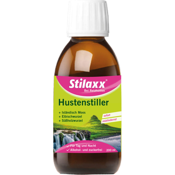 Stilaxx Hustenstiller Isländisch Moos Erwachsene, 200 ml Solution