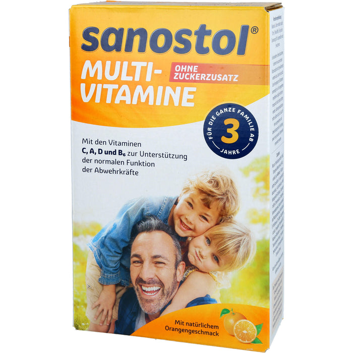 sanostol Multivitamine ohne Zuckerzusatz Saft, 460 ml Solution