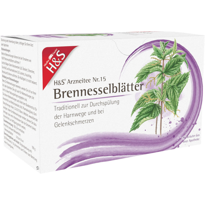 H&S Brennesselblätter Arzneitee Nr. 15, 20 pcs. Filter bag