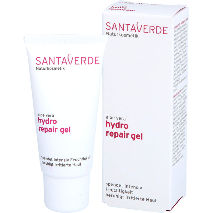 SANTAVERDE Aloe Vera Hydro Repair Gel Gesichtspflege, 30 ml Gel