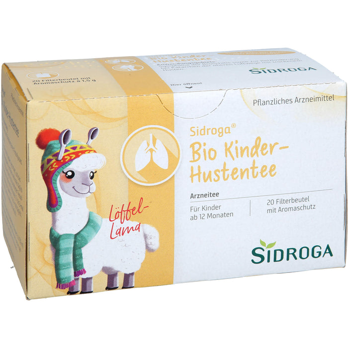 Sidroga Bio Kinder Hustentee, 20 pcs. Filter bag