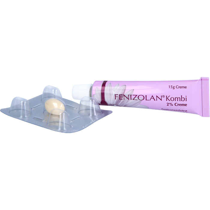 Fenizolan Kombi 600 mg Vaginalovulum/2% Creme, 1 St. Kombipackung