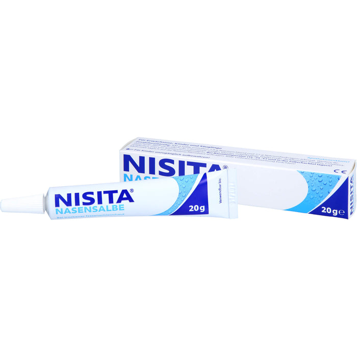Nisita Nasensalbe bei trockener Nasenschleimhaut, 20 g Ointment