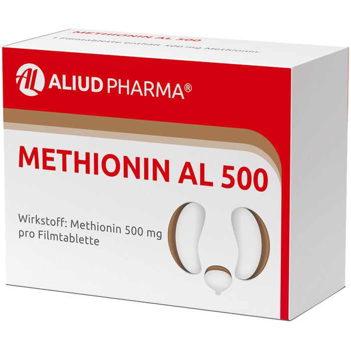 Methionin AL 500 Filmtabletten zur Harnansäuerung, 100 pcs. Tablets