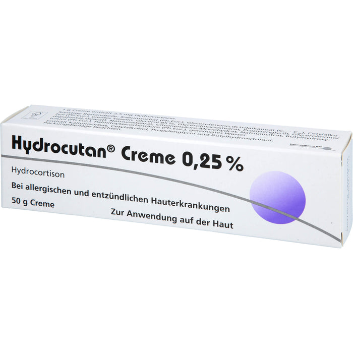 Hydrocutan Creme 0,25 % Hydrocortison, 50 g Cream