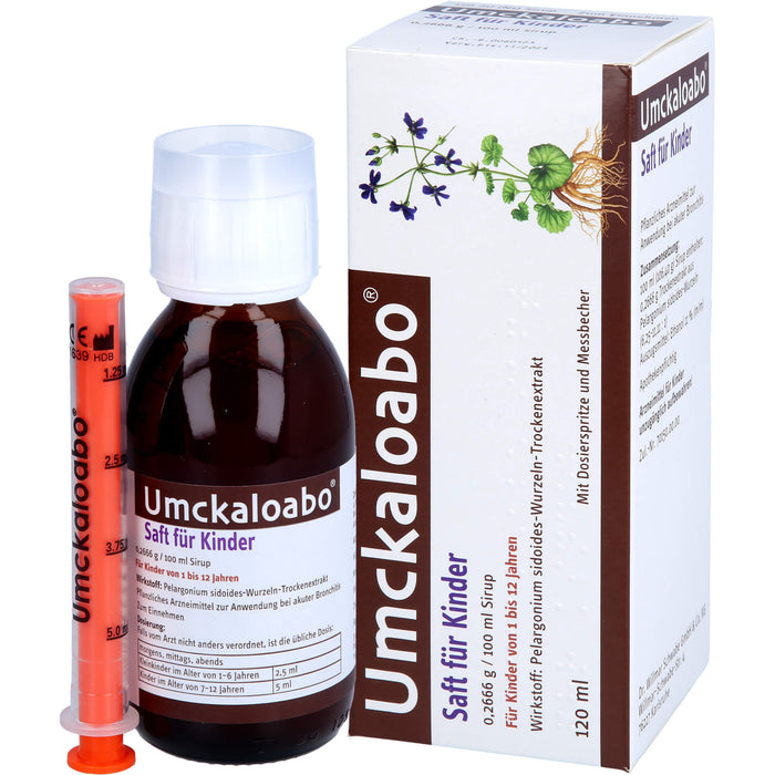 Umckaloabo für Kinder Saft, 120 ml Solution