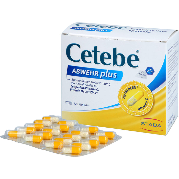 Cetebe Abwehr plus Kapseln, 120 pc Capsules