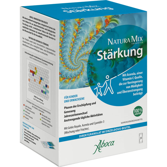 Aboca NaturaMix Advanced Stärkung Granulat, 20 pc Sachets